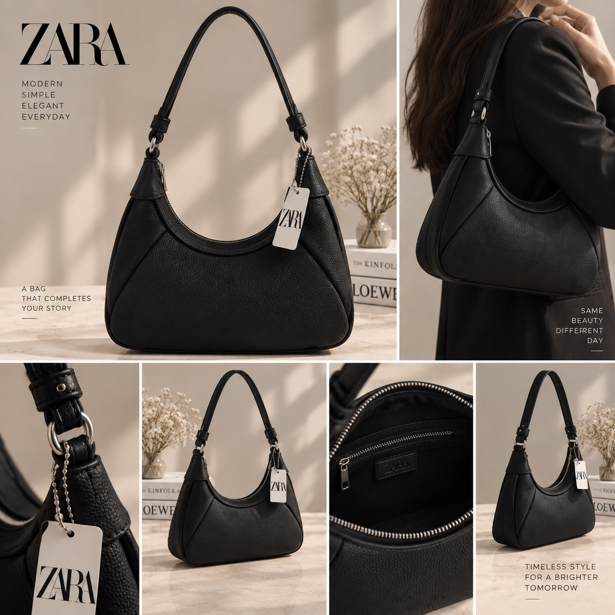 کیف دوشی مدل زارا