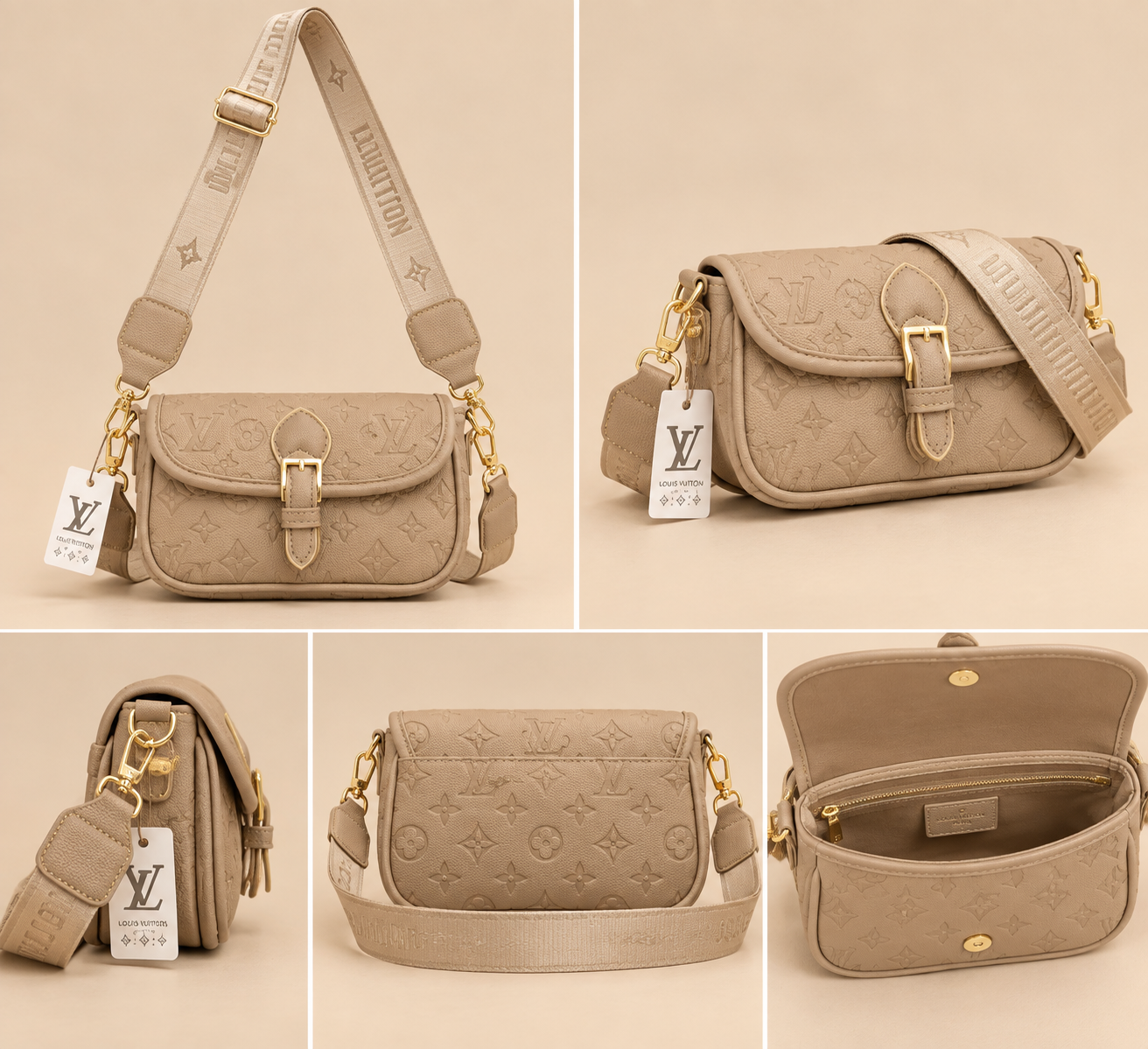 کیف LV مدل دوشی دو بند