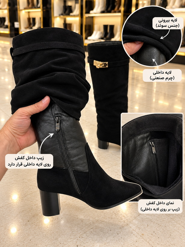 بوت بلند وارداتی مدل k shoes